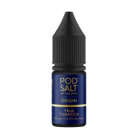 Pod Salt Fusion Origin - True Tobacco 10ml - 20mgPod Salt Origin True Tobacco 20mg/ml Nikotin -30ml bietet den authentischsten Tabakgeschmack, hergestellt für wahre Kenner. Vollmundig und robust, dieses Liquid verfügt über warme, natürliche erdige Töne mit subtilen Andeutungen von Süße. Perfekt für starke Raucher, die ein reichhaltiges und befriedigendes Dampferlebnis suchen.- Geschmacksprofil: Tabak - Inhalt: 10ml- Nikotinstärke: 11mg / 20mg- Mischungsverhältnis: 50VG/50PGFür das beste Pod Salt-Erlebnis empfehlen wir den MTL-Stil und jedes Gerät mit niedriger Wattzahl (10-20 Watt), mittlerem bis engem Zug und einem Widerstand von 0,8-1,2 Ohm.Pod Salt Origin - True Tobacco 10ml - 20mg13405Pod Salt - Nikotinsaltz6,90 CHFsmoke-shop.ch6,90 CHF