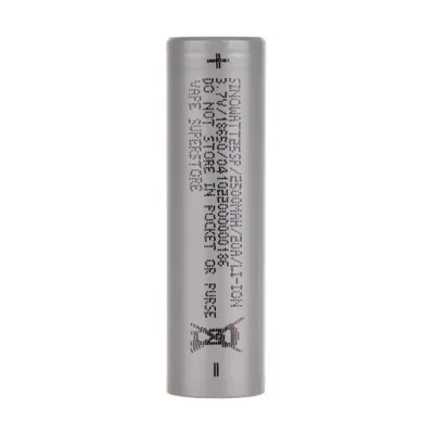 Sinowatt 25SP 18650 Battery - 20 A - 2500 mahLieferumfang: Sinowatt 25SP 18650 Battery - Model: 25SPSize: 18650Max. continuous discharge current: 20ANominal capacity: 2500 mAhNominal voltage: 3.6 VCharging voltage: 4.20VProtection: Not Protected (Flat-Top)13439Molicel - 18650 Batterie9,90 CHFsmoke-shop.ch9,90 CHF Sinowatt 25SP 18650 Battery - 20 A - 2500 mahLieferumfang: Sinowatt 25SP 18650 Battery - Model: 25SPSize: 18650Max. continuous discharge current: 20ANominal capacity: 2500 mAhNominal voltage: 3.6 VCharging voltage: 4.20VProtection: Not Protected (Flat-Top)13439Molicel - 18650 Batterie9,90 CHFsmoke-shop.ch9,90 CHF