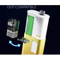 Kit Vi Class AIO 60w 4ml SX Mini - vers. Farben All-in-OneSX Mini steigt mit seinem neuen Bausatz, dem Vi Class AIO, in den AIO-Bereich ein. Dieses neue Produkt verfügt über mehrere Farben für die Gehäuse, die man nach Lust und Laune austauschen kann. Für das Innere der Box gibt es einen 18650-Akku (nicht mitgeliefert) und eine VP-Kartusche mit einem Inhalt von 4ml. Der Chipsatz SX505J verfügt über drei Betriebsmodi für eine maximale Leistung von 60W. All diese tollen Leistungen sind in einem 82 x 48 x 22 mm großen Kit mit einem Gewicht von 77 g vereint. Ein ultrakompakter AIO-Pod made in SX Mini. Kit Vi Class AIO 60w 4ml SX Mini - vers. Farbenmit dem separat erhältlichen Adapter auch für Boro TanksBetrieben mit 1x 18650 Batterie (nicht im Lieferumfang enthalten)13441SX mini (YIHI Chip)32,20 CHFsmoke-shop.ch32,20 CHF