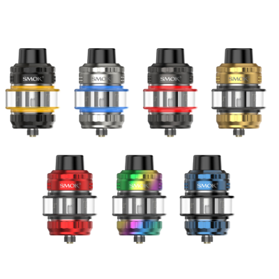 T-Air Subtank 5ml Smok - Tank Verdampfer - vers. Farben...Der T-Air kommt direkt von Smok und wie jedes Mal ist die Zufriedenheit vollkommen. Er hat ein Fassungsvermögen von 5ml, wird von oben befüllt, hat ein 810er Drip Tip und eine einstellbare Airflow. Außerdem ist das Risiko des Auslaufens begrenzt und die Ästhetik wird viele begeistern.Der T-Air ist nicht mehr und nicht weniger als ein ausgezeichneter Fertigcoil Verdampfer Er gibt die Aromen hervorragend wieder und erzeugt starke Dämpfe.Smok ist unübertroffen, wenn es darum geht, Dampfer zu begeistern. Mit dem T-Air hat er wieder einmal sein Können in Sachen Ästhetik unter Beweis gestellt. Es ist wahr, dass wir nur verführt werden können, wenn wir einen solchen Zerstäuber vor Augen haben. Smok hat ihn mit schönen, harmonischen Linien versehen, und wir vergeben Pluspunkte für die Zinnen, die sich durch den ganzen Körper ziehen, sowie für den Smok-Schriftzug über dem Tank.Der T-Air-Zerstäuber ist mit einer Höhe von 51,7 mm und einem Durchmesser von 32 mm relativ groß. Natürlich kann der Dampfer ihn nicht mit allen Boxen kombinieren, aber er gleicht dies durch sein Drip Tip 810 aus, das einen unbestreitbaren Komfort für die Lippen bietet, und durch sein Fassungsvermögen von 5 ml, das durch sein Bulbglas ermöglicht wird.Schließlich ermöglicht ein 510er-Anschluss seine Befestigung.Ein schön gestalteter ZerstäuberSmok hat hier einen praktischen Zerstäuber geschaffen, der gute Leistungen erbringen kann. Der Benutzer kann ihn von oben befüllen, nachdem er den Top Cap mit einer Vierteldrehung abgeschraubt hat. Das Befüllen ist also sehr einfach, zumal der Zerstäuber zwei Öffnungen hat und fünf Gummiringe das Risiko des Auslaufens begrenzen.Zweitens ist der T-Air mit einer einstellbaren Airflow ausgestattet, die sich auf der Oberseite befindet. Die Airflow hat die Form eines drehbaren Rings und besteht aus wabenförmigen und doppelt geschlitzten Perforationen. So kann man zwischen einem engen und einem luftigen Zug wählen.Die Widerstände sind mit den TA-Widerständen von Smok kompatibel. Es werden 2 Widerstände mitgeliefert, nämlich :Ein TA-Widerstand von 0,2 Ohm (50-70W, am besten bei 65W).Ein TA-Widerstand mit 0,15 dualen Ohm (40-60W, am besten bei 55W).Dann, zu guter Letzt, verfügt der Zerstäuber über ein Plug-and-Play-System und der Austausch der Widerstände ist denkbar einfach. Man muss sie nur mit Druck in das Innere einführen.Mit dem T-Air von Smok kann der Benutzer dampfen, während er große Dampfwolken erzeugt und sich an den hervorragend wiedergegebenen Aromen erfreut. Warten Sie nicht länger und halten Sie diesen Nugget des Dampfen in Ihren Händen.Lieferumfang1x T-Air-Verdampfer1x TA-Widerstand 0,2 Ohm (vorinstalliert)1x TA-Widerstand 0,15 Dual Ohm1x ErsatzglasErsatzteile1x BedienungsanleitungDATENBLATTMaterial Rostfreier StahlArt des Materials ZerstäuberDL-Zug (Luft)Einstellbare Airflow JaInhalt (ml) 5 mlDurchmesser (mm) Ø 32 mmBefüllung Von obenArt der Drip Tips 810Anschlussart 510Widerstände weniger als 0,5 Ohm13444Smoketech26,90 CHFsmoke-shop.ch26,90 CHF