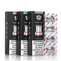 4x Dual Coils SS904L/UN2 zum Crown 4 von Uwell vers. Ohm