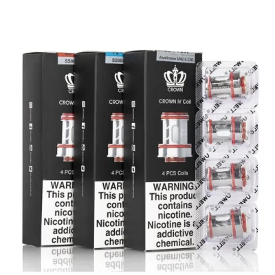 4x Dual Coils SS904L/UN2 zum Crown 4 von Uwell vers. OhmLieferumfang:4x Dual Coils SS904L zum Crown 4 von Uwellfür reichhaltigen Dampf und Geschmack0.5 ohm, 0.4 ohm&nbsp; oder 0.25 ohm7018Uwell 14,90&nbsp;CHFsmoke-shop.ch14,90&nbsp;CHF