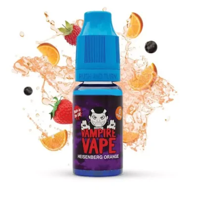 10 ml Vampire Vape - Heisenberg ORANGE - E-Liquid TPD2 vers. NikotinstärkenLieferumfang: 1x 10 ml Vampire Vape - Heisenberg Orange - E-Liquid TPD2 vers. NikotinstärkenGeschmack: beliebten Geschmack des Heisenberg Aromas, versetzt&nbsp;mit einem belebenden Orangen-Sodawasser Heisenberg das wohl beliebteste E-Liquid auf dem Dampfermarkt13476Vampire Vape4,90&nbsp;CHFsmoke-shop.ch4,90&nbsp;CHF