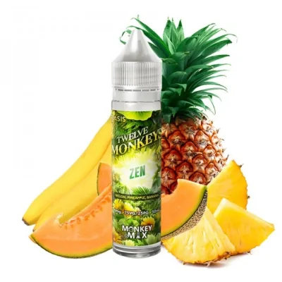 Twelve Monkeys OASIS - Zen 0mg 50ml Shortfill E liquidTwelve Monkeys -Zen E-Flüssigkeit ist eine perfekt ausgewogene, üppige Melodie von mehreren Melone, Ananas und Banane.&nbsp;Twelve Monkeys E Flüssigkeit kommt als 50ml kurze Füllung vaping e Flüssigkeit mit 0mg Nikotin. In der Flasche ist Platz für die Zugabe von Nikotin.80% / 20% | VG / PGLieferumfang: 50 ml&nbsp;13316Twelve Monkey19,90&nbsp;CHFsmoke-shop.ch19,90&nbsp;CHF