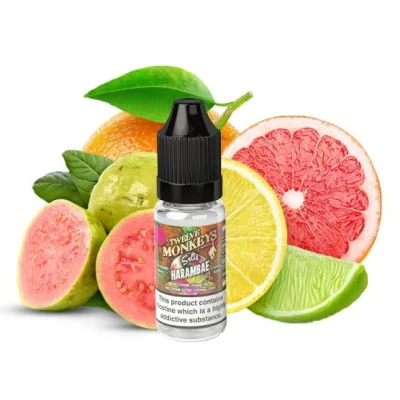 Twelve Monkeys Nic Salt Harambae E-Liquid 20 mg - NikotinsalzLieferumfang: 1x Twelve Monkeys Nic Salt Harambae E-Liquid 20 mgTwelve Monkeys Harambae ist ein spritziger Zitrus-Unisono mit Grapefruit-Highlights, die mit Zitrone, Limette, Blutorange und erfrischenden Guave-Untertönen verschmolzen sind. Das würzige und scharfe Ausatmen dieser Zitrus-Synergie ist der Retter Ihrer Geschmacksnerven, wenn sich alles andere stumpf anfühlt!Nickelsalze werden direkt aus dem natürlichen Tabakblatt extrahiert, während sie traditionell mit einer Form von künstlichem Nikotin, der sogenannten "freien Base", hergestellt werden.Nikotin auf freier Basis kann ziemlich hart für den Hals sein und kann für einige Zeitungsjungen unangenehm sein. Nickelsalze werden viel schneller vom Körper absorbiert als herkömmliche E-Flüssigkeit, so dass es viel schneller wirkt, um Ihr Verlangen nach Nikotin in Schach zu halten.Darüber hinaus nehmen Nickelsalze den rauen, kehligen Nachgeschmack weg, da sie auch nach der Erwärmung durch das Vapingmittel geschmeidig bleiben. 50/50 VG/PGSchnelle NikotinaufnahmeSanfteres Gefühl im Hals, trotz höherer Dosierungneutralerer GeschmackOptimal nutzbar für POD Systeme oder MTL Tanks8896twelve monkey salts5,50 CHFsmoke-shop.ch5,50 CHF