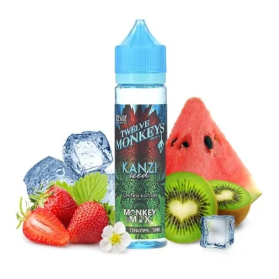 Kanzi ICE 50ML - ICEAGE- Twelve Monkeys - shortfillLieferumfang: Kanzi ICE 50ML -Twelve MonkeysEine köstliche Mischung aus Erdbeeren, Wassermelone und einem Hauch von Kiwi ist jeder Fruchtjunkie begeistert. Kanzi ist eine köstliche Mischung, bei welcher jedem das Wasser im Mund zusammen lauft. Jetzt EXTRA FrischChubby Flasche mit 60ml - Füllmenge 50ml 6388Twelve Monkey19,90 CHFsmoke-shop.ch19,90 CHF