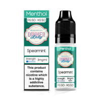 10 ml Dinner Lady Menthol - Spearmint - 6 mgLieferumfang: 1x 10 ml Dinner Lady Menthol - Spearmint - TPD2 vers. Nikotinstärken10 ml PET TPD 2 ReadyMischverhältnis: 50 VG / 50 PGSpearmint 50/50 von Dinner Lady ist eine Minzmischung mit blumigen Noten. Ein duftender Minzgeschmack ist durchgehend präsent, was zu einem einfachen, aber mutig schmeckenden Vape führt.Spearmint 50/50 von Dinner Lady ist in 10ml erhältlich und enthält 6 mg Nikotin.50% VG 50% PG13515Dinner Lady5,90 CHFsmoke-shop.ch5,90 CHF