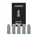 Coils ITO M1-3 Verdampferköpfe vers. Ohm (5x Pods) - von VOOPOO (Argus Pod)