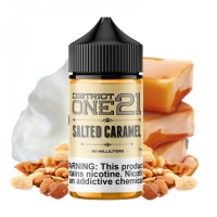 District One21 Salted Caramel 0mg 50ml - Five Pawns - shortfill