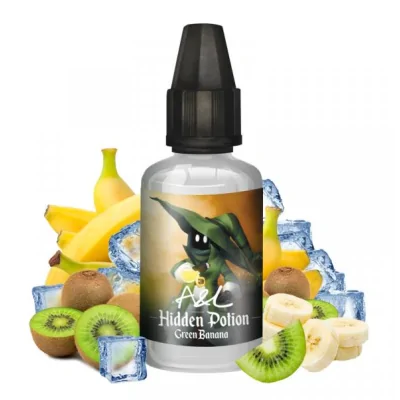 Green Banana - Hidden Potion A&L 30ml Aroma (DIY)2Geschmack: Banane, Frische, KiwiGreen Banana - Hidden Potion A&L 30ml Aroma (DIY)Ein explosives Geschmacksduo aus Kiwi und Banane für ein süßes und schmackhaftes Konzentrat.Aromakonzentrat zum Verdünnen in einer Basis.Aroma nie pur dampfenDosierung: 8-15%13609A&L Shakers Aromen11,90 CHFsmoke-shop.ch11,90 CHF Green Banana - Hidden Potion A&L 30ml Aroma (DIY)2Geschmack: Banane, Frische, KiwiGreen Banana - Hidden Potion A&L 30ml Aroma (DIY)Ein explosives Geschmacksduo aus Kiwi und Banane für ein süßes und schmackhaftes Konzentrat.Aromakonzentrat zum Verdünnen in einer Basis.Aroma nie pur dampfenDosierung: 8-15%13609A&L Shakers Aromen11,90 CHFsmoke-shop.ch11,90 CHF
