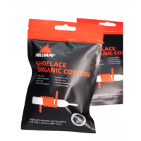 Shoelace Organic Cotton (single lace) (40pcs) - Hellvape (Schnursenkel Watte)