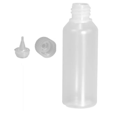 Rundflasche matt-weiss PE-HD Natur mit Tropfspitze vers. Füllmenge100 ml Rundflasche matt-weiss PE-HD Natur mit Tropfspitze vers. FüllmengeFüllvolumen: 30 mlDurchmesser: 30 mmHöhe: 67 mmFüllvolumen: 50 mlDurchmesser: 31 mmHöhe: 92 mmFüllvolumen: 60 mlDurchmesser: 35 mmHöhe: 95 mmFüllvolumen: 100 mlDurchmesser: 40 mmHöhe: 113 mm13616Flaschen0,90 CHFsmoke-shop.ch0,90 CHF