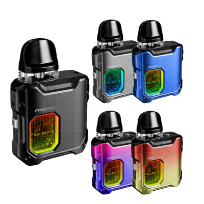 FreeMax Galex Nano Kit - Podsystem (Rot/Gold) USB-CDas Galex Nano Vape Kit ist ein kompaktes, streichholzschachtelartiges Pod-Kit, das ideal für Leute ist, die ein diskretes, taschenfreundliches Vape wollen. Angetrieben von einem 800mAh-Akku, wurde dieses Kit für MTL (Mouth To Lung) Verdampfen entwickelt und wird eine kleine Menge von Dampf zu erzeugen. Sie können auch die Leistung dieses Kits dank der Option von drei Leistungsmodi anpassen: Niedrig, Mittel und Hoch. Jedes Kit wird mit einem nachfüllbaren 2ml Pod und zwei Mesh Coils geliefert, die die Dampf- und Geschmacksproduktion verbessern.Lieferumfang:Freemax Galex Nano GerätFreemax Galex Ersatz-PodFreemax GX Mesh 0,8 Ohm WicklungFreemax GX Mesh 1.0 Ohm HeizspiraleTyp USB-C LadegerätBenutzerhandbuch13629Freemax24,90 CHFsmoke-shop.ch24,90 CHF