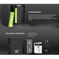 Dovpo Themis Box Mod - Pink (2x 18650 Batterie) USB CDie Themis Box Mod von Dovpo wird durch externe 18650 Batterie (nicht enthalten) angetrieben und hat einen Leistungsbereich von 5-220w, kommen weg von der Norm Dovpo haben eine 0,96 "TFT-Bildschirm in der Mitte des Gerätes sitzt schön zwischen den Feuertasten und die Einstellungstasten integriert. Die Themis ist auf der größeren Größe von Mods messen etwa 48mm x 26mm x 87,2mm und ist aus Aluminium-Legierung bietet eine strapazierfähige und leichtes Gewicht mod gemachtLieferumfang: Dovpo Themis Box Mod - vers. Farben13635DOVPO48,00 CHFsmoke-shop.ch48,00 CHF