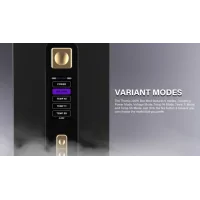 Dovpo Themis Box Mod - Pink (2x 18650 Batterie) USB CDie Themis Box Mod von Dovpo wird durch externe 18650 Batterie (nicht enthalten) angetrieben und hat einen Leistungsbereich von 5-220w, kommen weg von der Norm Dovpo haben eine 0,96 "TFT-Bildschirm in der Mitte des Gerätes sitzt schön zwischen den Feuertasten und die Einstellungstasten integriert. Die Themis ist auf der größeren Größe von Mods messen etwa 48mm x 26mm x 87,2mm und ist aus Aluminium-Legierung bietet eine strapazierfähige und leichtes Gewicht mod gemachtLieferumfang: Dovpo Themis Box Mod - vers. Farben13635DOVPO48,00 CHFsmoke-shop.ch48,00 CHF