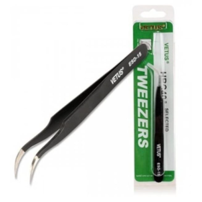 Keramik Pinzette gebogen - Tweezer HRC40 Antistatic Stainless Steel SchwarzKeramik Pinzette gebogen - Tweezer HRC40 Antistatic Stainless Steel Professional Tweezers ESD 15Die abgewinkelte Pinzette ist ideal für Ihre Montagen und Wicklungen Hochwertige gebogene Präzisionszange aus Edelstahl für Ihre Montagen12343Smoke-Shop.ch7,90 CHFsmoke-shop.ch7,90 CHF