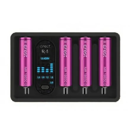 Charger iMate R4 - Efest - Ladegerät für Li-Ionen Akkus von Efest - USB C