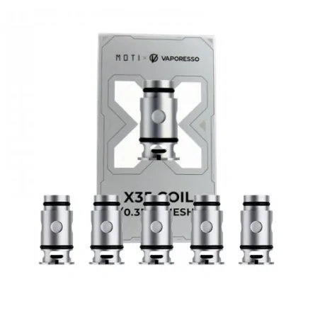 Coil X35 0.35 Ohm (5 Coils) - Moti - 5 Stück - Verdampferköpfe