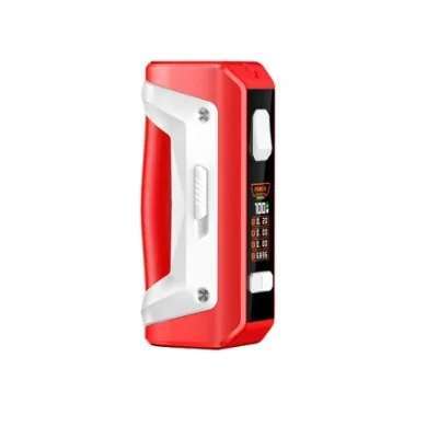 Box Aegis Solo 2 S100 Red & White Version - Geekvape - Spezialedition Schweiz2Box Aegis Solo 2 S100 Red &amp; White Version - Geekvape - Spezialedition SchweizLieferumfang1 x Aegis Solo 2 MOD1 x USB-Kabel1 x BenutzerhandbuchEigenschaften:Eingebaute Batterie NeinAkku-Typ 18650Anzahl der Batterie(n) 1 (nicht im Lieferumfang enthalten)Mitgelieferte(r) Akku(s) NeinTemperaturregelung NeinLeistung 100 WAkzeptierter Mindestwiderstand (in Ω) 0,1 - 3 Ohm510er GewindeUSB-Anschluss JaLänge 40,46 mmHöhe 137,6 mmErhabene rot-weiße Version, die an die Festtage erinnert!18650 Batterie mit einer schnellen Abfeuerungsgeschwindigkeit von 10 ms.Länge 40,46 mmHöhe 137,6 mmLanglebige MOD mit IP67 wasserdicht / Staub / stoßfest Design.Ein unbesiegbarer Mod!Kann bis zu 100 W liefern.Erweiterte AS-Chip.Noch kompakter als sein Vorgänger, hat aber einen größeren Bildschirm.13662geekvape52,00&nbsp;CHFsmoke-shop.ch52,00&nbsp;CHF