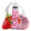 Ice Cream Fraise - 0mg 50ml - Wpuff Flavors von Liquideo - shortfill