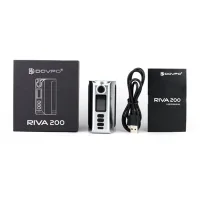 Box Riva 200 - Dovpo - 200 Watt (2x 18650) ohne DNAAbmessungen: 80x43x39,5 mm.Eine Lederbox für einen außergewöhnlichen Griff.Ausdauernder Mod, der mit 2 18650er Batterien betrieben wird.Ergonomisches Design.Tadellose Oberflächen.Eleganz und Leistung in einem Mod.0,96 "TFT-Farbbildschirm.200 Watt Leistung.Lieferumfang:1 x RIVA 2001 x USB Typ-C Kabel1 x Benutzerhandbuch1 x Warnkarte zur BatterieverwendungEigenschaften:Elektronische Mod-Box mit 2 18650er BatterienVariable Leistung bis zu 200 WattEchtes Leder510er AnschlussAbmessungen: 80 x 43 x 39,5 mmVerschiedene Farben verfügbar13697DOVPO34,90 CHFsmoke-shop.ch34,90 CHF