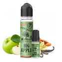 MoonShiners Big Apple 40ml Shortfill Liquid + 20ml Shots (6mg Nikotin)