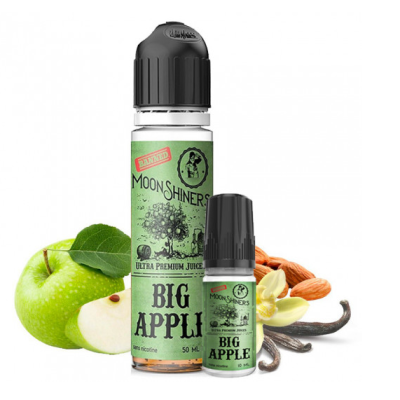 MoonShiners Big Apple 40-50ml Shortfill Liquid (ink. 10/20 ml Shots)MoonShiners Big Apple 40-50ml Shortfill LiquidUltra Premium JuiceGeschmack: Dieses E-Liquid direkt aus den Minen des amerikanischen Westens aus der französischen Flüssigkeit ist ein Gourmet-Flüssigtabak- Apfel Vanille Karamel und Nussgeschmack . Ein Genuss für einen Vape, der Sie in die Eroberung des Westens eintauchen lässt Geschmack: Creme, Dessert, Nussig, SüssHersteller: MoonShinersNikotinstärke0 mg/mlGeschmack: Apfel, Vanille, NussigVerwendete Aromen : Apfel Vanille CremeFlaschengrösse60 mlMischverhältnis 50% VG - 50% PGInhaltsstoffeGlycerin E422, Künstliche Aromen, Naturidentische Aromen, Propylenglykol E1520 3mg = 50ml + 10ml Nikotinshot6mg = 40ml + 2x10ml Nikotinshot13733Moonshiners - Premium Liquids18,90 CHFsmoke-shop.ch18,90 CHF