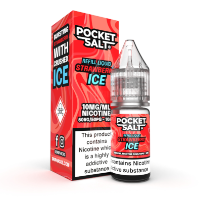 Drip Hacks Pocket Salt Strawberry Ice 10ml Liquid (Nik-Salz) 20 mgDrip Hacks Pocket Salt Strawberry Ice 10ml Liquid (Nik-Salz)Geschmack: Eine köstliche Mischung aus frischen und saftigen Erdbeeren mit einem erfrischenden Hauch von Koolada - Pocket Salt - 10ml50/50 VG/PG.READY TO VAPE20 mg Nikotinsalz oder 10 mg Nikotinsalz auswählbar13756Drip Hacks Aromen UK4,90 CHFsmoke-shop.ch4,90 CHF