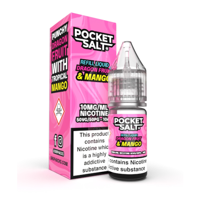 Drip Hacks Pocket Salt Dragon Fruit & Mango 10ml Liquid (Nik-Salz)Drip Hacks Pocket Salt Dragon Fruit &amp; Mango 10ml Liquid (Nik-Salz)Ein aufregendes neues Produkt, handgefertigt von unseren Experten im Drip Hacks Labor - Eine köstliche Mischung aus exotischer Drachenfrucht und reifer Mango - Pocket Salt - 10ml50/50 VG/PG.READY TO VAPE20 mg Nikotinsalz13758Drip Hacks Aromen UK4,90 CHFsmoke-shop.ch4,90 CHF