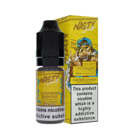 Nasty Juice Salt - Cushman Banana Mango Banana - 10ml - vers. StärkenLieferumfang: Nasty Juice Salt - Cushman Banana Mango Banana - 10ml - 10 mgCushman Banana Mango Banana von Nasty Juice ist eine süße und reichhaltige Mischung, mit einem fruchtigen Geschmack. Beim Einatmen wird ein reifes und leicht nussiges Bananenaroma mit saftig schmeckender Mango und einem minzarmen Ausatmen gepaart.Cushman Banana Mango Banana von Nasty Juice kommt als 10ml Nik-Salz mit 10/20mg Nikotin.50%Dieses Liquid ist das VG-arme Äquivalent von Cush Man von Nasty Juice. VG: 50% | PG: 50%PG/VG 50/50 Nikotin: 20 mg nikotinsalz11785Nasty Juice5,90 CHFsmoke-shop.ch5,90 CHF