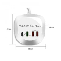 Quick Charger PD+QC USB WLX-T3PSchnellladegerät mit 4 Anschlüssen zum gleichzeitigen Aufladen Ihrer Geräte.Maximale Gesamtleistung von 40 Watt.2 x 5V 3,6A USB-A-Anschlüsse.1 x 20-Watt-USB-A-Anschluss.1 x 20-Watt-USB-C-Anschluss.Eine LED zeigt an, ob ein Gerät aufgeladen wirdQuick Charger PD+QC USB WLX-T3P13847Smoke-Shop.ch28,10&nbsp;CHFsmoke-shop.ch28,10&nbsp;CHF