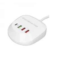 Quick Charger PD+QC USB WLX-T3PSchnellladegerät mit 4 Anschlüssen zum gleichzeitigen Aufladen Ihrer Geräte.Maximale Gesamtleistung von 40 Watt.2 x 5V 3,6A USB-A-Anschlüsse.1 x 20-Watt-USB-A-Anschluss.1 x 20-Watt-USB-C-Anschluss.Eine LED zeigt an, ob ein Gerät aufgeladen wirdQuick Charger PD+QC USB WLX-T3P13847Smoke-Shop.ch20,80&nbsp;CHFsmoke-shop.ch20,80&nbsp;CHF