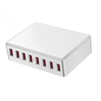 8-Port USB Chargeur WLX-T9Ladegerät mit 8 Anschlüssen zum gleichzeitigen Aufladen Ihrer Geräte.Maximale Ladeleistung von 40 Watt.Die 8 USB-A-Anschlüsse bieten einen Ausgang von maximal 5V/2,4A.Eine LED zeigt an, ob ein Gerät geladen wird.13846Smoke-Shop.ch19,90&nbsp;CHFsmoke-shop.ch19,90&nbsp;CHF