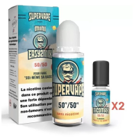 Mini Easy2Mix 50PG / 50VG 100ml - Supervape - 10mgLieferumfang: Mini Easy2Mix 50PG / 50VG 100ml - Supervape - vers. NikotinstärkenDas Mini-DIY: alles, um seine Basis selbst zu machen und seine eigenen E-Liquids herzustellen! Erhältlich in 50/50 und in verschiedenen Nikotinstärken: 10 mg/ml  Gießen Sie einfach die Nicomax-Fläschchen in die nikotinfreie Basis und Sie erhalten 100 ml mit dem Nikotingehalt, der auf Ihrer Packung steht. Es ist einfach, schnell und günstig, das ist der Mini Easy2Mix!13800supervape14,90 CHFsmoke-shop.ch14,90 CHF