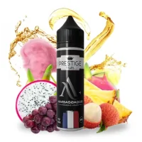 Prestige France 0mg 50ml - Ambassador - 0mg - shortfillPrestige France 0mg 50ml - Ambassador - 0mg - shortfillHigh Premium Liquid aus FrankreichGeschmack:Ein Duft voller intensiver Aromen von reifer Ananas, saftiger Drachenfrucht, süßer Litschi und köstlichen Trauben. Alles verwandelt in eine köstliche geheimnisvolle Zuckerwatte.70% / 30% | VG / PGHersteller AmbassadorLand FrankreichGeschmack FruchtigPG/VG-Verhältnis 30/70Verpackung 60ml PE-Flasche mit kindersicherem VerschlussFassungsvermögen 50ml13795Ambassador - International11,80&nbsp;CHFsmoke-shop.ch11,80&nbsp;CHF