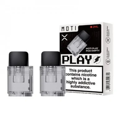 Empty Cartridge Moti Play OS (2 Stück) - Moti 2mlErsatzkartusche für den Moti Play Pod.2ml Kapazität.Auswechselbare 510 Tropfspitze.Füllen von der Seite der Patrone.Verkauft in Packungen von 2 Stück&nbsp;(ohne Verdampferkopf)13854Moti - Pod kit12,90&nbsp;CHFsmoke-shop.ch12,90&nbsp;CHF