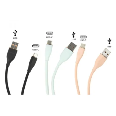 66W Kabel Fully Compatible Real Silicone - Fast Charger - USB CLadegerät USB A Typ CLänge 1 MeterRobustes Design66WVerschiedene Farben7132Smoke-Shop.ch5,90&nbsp;CHFsmoke-shop.ch5,90&nbsp;CHF