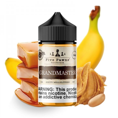 Grandmaster Original 0mg 50ml - Five Pawns - shortfillMit einer cremigen reichen Erdnussbutter Rand, ist diese glatte vape mit frischen Bananencreme gemacht und dann mit samtigen Karamell-Geschmack beträufelt. Five Pawns Grandmaster E-Liquid wird von vielen Menschen und Vaping-Enthusiasten gleichermaßen als ein ganztägiger Vape betrachtet. Diese Five Pawns vape transzendiert weiche Süße!Grandmaster Original 0mg 50ml - Five Pawns - shortfillHersteller Five PawnsReihe The Legacy CollectionLand USAGeschmacksrichtung Classic GourmandPG/VG-Verhältnis 30/70Verpackung 60ml PE-Flasche mit kindersicherem VerschlussFassungsvermögen 50ml13861Five Pawns Signature vapor Liquids California22,90 CHFsmoke-shop.ch22,90 CHF