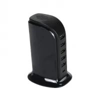 Power Charger 6 USB Ports Black 506ALLadegerät mit 6 Anschlüssen (5 x USB-A, 1 x USB-C) zum gleichzeitigen Laden Ihrer Geräte.Maximale Ladeleistung von 4 Ampere.Die 6 Anschlüsse (USB-A + USB-C) bieten einen Ausgang von maximal 5V/2A, insgesamt 4A.Eine LED zeigt an, ob ein Gerät geladen wird.Kabel für den direkten Anschluss an eine Steckdose.13871Smoke-Shop.ch9,90&nbsp;CHFsmoke-shop.ch9,90&nbsp;CHF