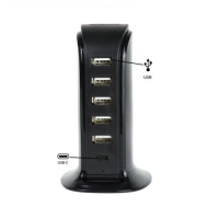 Power Charger 6 USB Ports Black 506ALLadegerät mit 6 Anschlüssen (5 x USB-A, 1 x USB-C) zum gleichzeitigen Laden Ihrer Geräte.Maximale Ladeleistung von 4 Ampere.Die 6 Anschlüsse (USB-A + USB-C) bieten einen Ausgang von maximal 5V/2A, insgesamt 4A.Eine LED zeigt an, ob ein Gerät geladen wird.Kabel für den direkten Anschluss an eine Steckdose.13871Smoke-Shop.ch9,90 CHFsmoke-shop.ch9,90 CHF