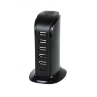 Power Charger 6 USB Ports Black 506ALLadegerät mit 6 Anschlüssen (5 x USB-A, 1 x USB-C) zum gleichzeitigen Laden Ihrer Geräte.Maximale Ladeleistung von 4 Ampere.Die 6 Anschlüsse (USB-A + USB-C) bieten einen Ausgang von maximal 5V/2A, insgesamt 4A.Eine LED zeigt an, ob ein Gerät geladen wird.Kabel für den direkten Anschluss an eine Steckdose.13871Smoke-Shop.ch14,90 CHFsmoke-shop.ch14,90 CHF