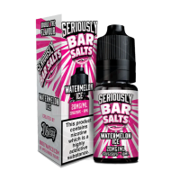 Doozy Vape - Seriously Bar Salts Watermelon Ice 10ml - 20mgDie von Doozy Vape kreierten Seriously Bar Salts sind eine Sammlung einiger der beliebtesten Einweg-Vape-Aromen, die in einem praktischen nachfüllbaren E-Liquid hergestellt werden, das perfekt für Low-Power-Mouth-to-Lung-Vaping-Kits geeignet ist und mühelos die Verwendung einer Einweg-E-Zigarette zu einem Bruchteil der Kosten nachahmt.Geschmack: Seriously Bar Salts bringt Ihnen Watermelon Ice: Der süße, erfrischende Geschmack von knuspriger roter Wassermelone mit Eiswürfeln.Seriously Bar Salts Nikotinsalz-E-Liquids sind in den Stärken 20 mg Nikotin erhältlich und werden in einer praktischen 10-ml-Flasche geliefert.Ihre 50/50 VG/PG-Mischung macht sie am besten geeignet für Mund-zu-Lunge-Starterkits, Pod-Geräte und Pod-Mod-Kits.Doozy Vape - Seriously Bar Salts Watermelon Ice 10ml - 20mg50% | VG / PG13880Doozy Liquids5,50 CHFsmoke-shop.ch5,50 CHF
