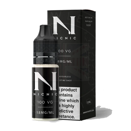 NIC NIC - Nicotine Shot 10ml - 100% VG - 18mg