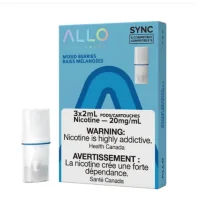 Allo SYNC – Pods 20mg - vers. GeschacksrichtungenDer ALLO SYNC ist der neueste Zuwachs in der smoke-shop Familie.Nach den äußerst beliebten Allo Einweggeräten ist der Allo Sync ein herausragendes geschlossenes Pod-System, das Mesh-Pods verwendet, um eine breite Palette von Vielfalt und Geschmack zu bieten.Diese Pods sind mit Ihrem Stlth-Gerät und dem Allo Sync-Gerät kompatibel. Diese Pods enthalten 20mg Nikotin. Jede Packung enthält 3 Pods mit je 2ML Nikotinsalz. Die ALLO Sync-Pods sind über unsere Bundle-Optionen erhältlich. ALLO SYNC gibt es in den Geschmacksrichtungen, die Sie von der berühmten ALLO DISPOSABLE Linie kennen und lieben. Alle Geschmacksrichtungen können Spuren von Minze und/oder Menthol enthalten.Juicy Mango Crisp AppleFruit TwistSummer FruitsFresh GrapeBlue ICE13891Allo Vape Device Disposable6,90 CHFsmoke-shop.ch6,90 CHF Allo SYNC – Pods 20mg - vers. GeschacksrichtungenDer ALLO SYNC ist der neueste Zuwachs in der smoke-shop Familie.Nach den äußerst beliebten Allo Einweggeräten ist der Allo Sync ein herausragendes geschlossenes Pod-System, das Mesh-Pods verwendet, um eine breite Palette von Vielfalt und Geschmack zu bieten.Diese Pods sind mit Ihrem Stlth-Gerät und dem Allo Sync-Gerät kompatibel. Diese Pods enthalten 20mg Nikotin. Jede Packung enthält 3 Pods mit je 2ML Nikotinsalz. Die ALLO Sync-Pods sind über unsere Bundle-Optionen erhältlich. ALLO SYNC gibt es in den Geschmacksrichtungen, die Sie von der berühmten ALLO DISPOSABLE Linie kennen und lieben. Alle Geschmacksrichtungen können Spuren von Minze und/oder Menthol enthalten.Juicy Mango Crisp AppleFruit TwistSummer FruitsFresh GrapeBlue ICE13891Allo Vape Device Disposable6,90 CHFsmoke-shop.ch6,90 CHF
