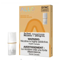 Allo SYNC – Pods 20mg - vers. GeschacksrichtungenDer ALLO SYNC ist der neueste Zuwachs in der smoke-shop Familie.Nach den äußerst beliebten Allo Einweggeräten ist der Allo Sync ein herausragendes geschlossenes Pod-System, das Mesh-Pods verwendet, um eine breite Palette von Vielfalt und Geschmack zu bieten.Diese Pods sind mit Ihrem Stlth-Gerät und dem Allo Sync-Gerät kompatibel. Diese Pods enthalten 20mg Nikotin. Jede Packung enthält 3 Pods mit je 2ML Nikotinsalz. Die ALLO Sync-Pods sind über unsere Bundle-Optionen erhältlich. ALLO SYNC gibt es in den Geschmacksrichtungen, die Sie von der berühmten ALLO DISPOSABLE Linie kennen und lieben.  Alle Geschmacksrichtungen können Spuren von Minze und/oder Menthol enthalten.Juicy Mango Crisp AppleFruit TwistSummer FruitsFresh GrapeBlue ICE13891Allo Vape Device Disposable6,90 CHFsmoke-shop.ch6,90 CHF