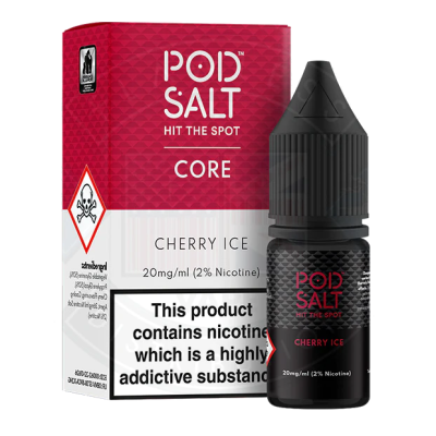 Pod Salt Fusion - Cherry Ice 10ml E-Liquid - 20mgPod Salt Cherry Ice reich und säuerlich Kirschen kommen zusammen für als köstlich saftig vape. Pod Salt Cherry Ice kommt als 10ml Salz Pod Saft, entworfen für Pod Vapes. Dieser Saft enthält 11/20mg Nikotin.50% VG / PG13894Pod Salt - Nikotinsaltz6,90 CHFsmoke-shop.ch6,90 CHF