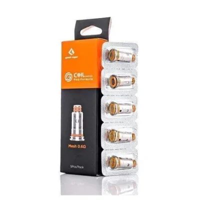 5x G Coils Verdampferköpfe für Aegis Pod von Geekvape vers. OhmLieferumfang: 5x Aegis Pod G Coils Verdampferklöpfe5erpack Verdampferköpfe für die Aegis PodPackung mit 5 Widerständen im Wert von 0,6Ω /1.2 ohm in Mesh für den Aegis Pod-Bausatz von Geek Vape.Die Coils passen in folgende Verdampfer:Geekvape Wenax Stylus kitGeekvape Aegis podGeekvape Wenax C1 kitGeekvape G18 Starter Pen KitDigiflavor S G MTL Tube Kit 4ml 9206geekvape12,90 CHFsmoke-shop.ch12,90 CHF 5x G Coils Verdampferköpfe für Aegis Pod von Geekvape vers. OhmLieferumfang: 5x Aegis Pod G Coils Verdampferklöpfe5erpack Verdampferköpfe für die Aegis PodPackung mit 5 Widerständen im Wert von 0,6Ω /1.2 ohm in Mesh für den Aegis Pod-Bausatz von Geek Vape.Die Coils passen in folgende Verdampfer:Geekvape Wenax Stylus kitGeekvape Aegis podGeekvape Wenax C1 kitGeekvape G18 Starter Pen KitDigiflavor S G MTL Tube Kit 4ml 9206geekvape12,90 CHFsmoke-shop.ch12,90 CHF
