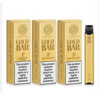 Gold Bar Disposable Vape - 2% Salt Nic/2.0ml (Einweg E-Zigarette)Gold Bar Disposable Vape ist eine Mischung aus Fruchtaromen, darunter saftige Beeren und tropische Früchte mit einem Hauch von Menthol für einen erfrischenden Abschluss. Verschiedene Geschmacksrichtungen: -Blue Raspberry-Kiwi Passion-Melon Berry-Watermelon Ice-Oasis-Spearmint-Lemon Ice-Peach Pear-Strawberry Parfait-Pink Grapefruit-Summer Berries-Banana ICEEingebaute BatterieVorgefüllte 2ml 20mg Nik-SalzBis zu 600 ZügeHyper Mesh SpuleInhalationsaktiviertDynamischer Zerstäuber12 kuratierte GeschmacksrichtungenGold Bar Einweg setzt einen neuen Goldstandard in der Vaping-Industrie, indem es hochwertige Materialien und unübertroffene Handwerkskunst kombiniert, um die nächste Generation von Einwegverdampfern zu liefern. Mit einer Nikotinstärke von 2 % und 12 maßgeschneiderten Geschmacksrichtungen bietet dieses Produkt ein befriedigendes und bequemes Dampferlebnis.Dank der eingebauten Hyper-Mesh-Coils, eines dynamischen Zerstäubers und 2 ml feinstem E-Liquid kann der Gold Bar 600 Züge mit exquisitem Geschmack liefern.In der Box:1 x Gold Bar Einweg-Dampfgerät13953geekvape3,60 CHFsmoke-shop.ch3,60 CHF