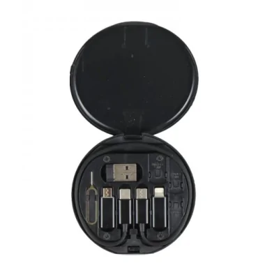 Kabel Datenübertragung und Schnellladung 60W 28CMLade- und Datenübertragungskabel mit austauschbaren Endstücken.Maximale Leistung: 60 Watt.4 verschiedene Anschlüsse: Micro USB, USB-C, Lightning und USB-A.Box mit mehreren Fächern zur Aufbewahrung von SIM-Karten und mit einem SIM-Kartenauswurf.Länge: 28 cm.13984Smoke-Shop.ch9,90&nbsp;CHFsmoke-shop.ch9,90&nbsp;CHF