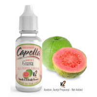 Sweet Guava V2 - Capella Aroma 13ml (DIY)13 ml Capella Aroma Sweet Guava zum Mischen mit Basis-LiquidCapella Aromen sind "Made in USA" und werden ohne Diacetyl hergestellt.Die Capella Aromen werden in einer PE-Flasche mit Tropfauslass versendet. Empfohlene Dosierung: ca. 5%-10% (0,5-1ml Aroma auf 10ml Basis-Liquid) Bitte die Dosierung an den VG Anteil der Basis anpassen (mehr VG = mehr Aroma)3335Capella Flavours5,80 CHFsmoke-shop.ch5,80 CHF